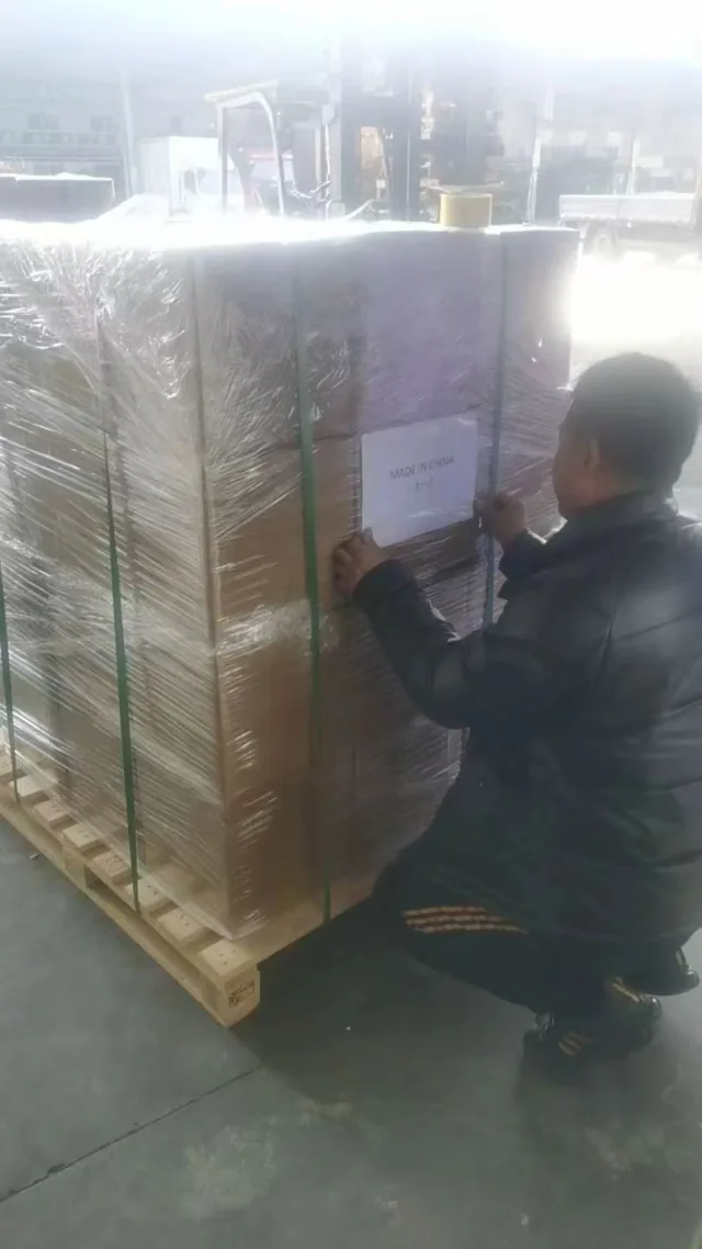 Preparing the shipping labels