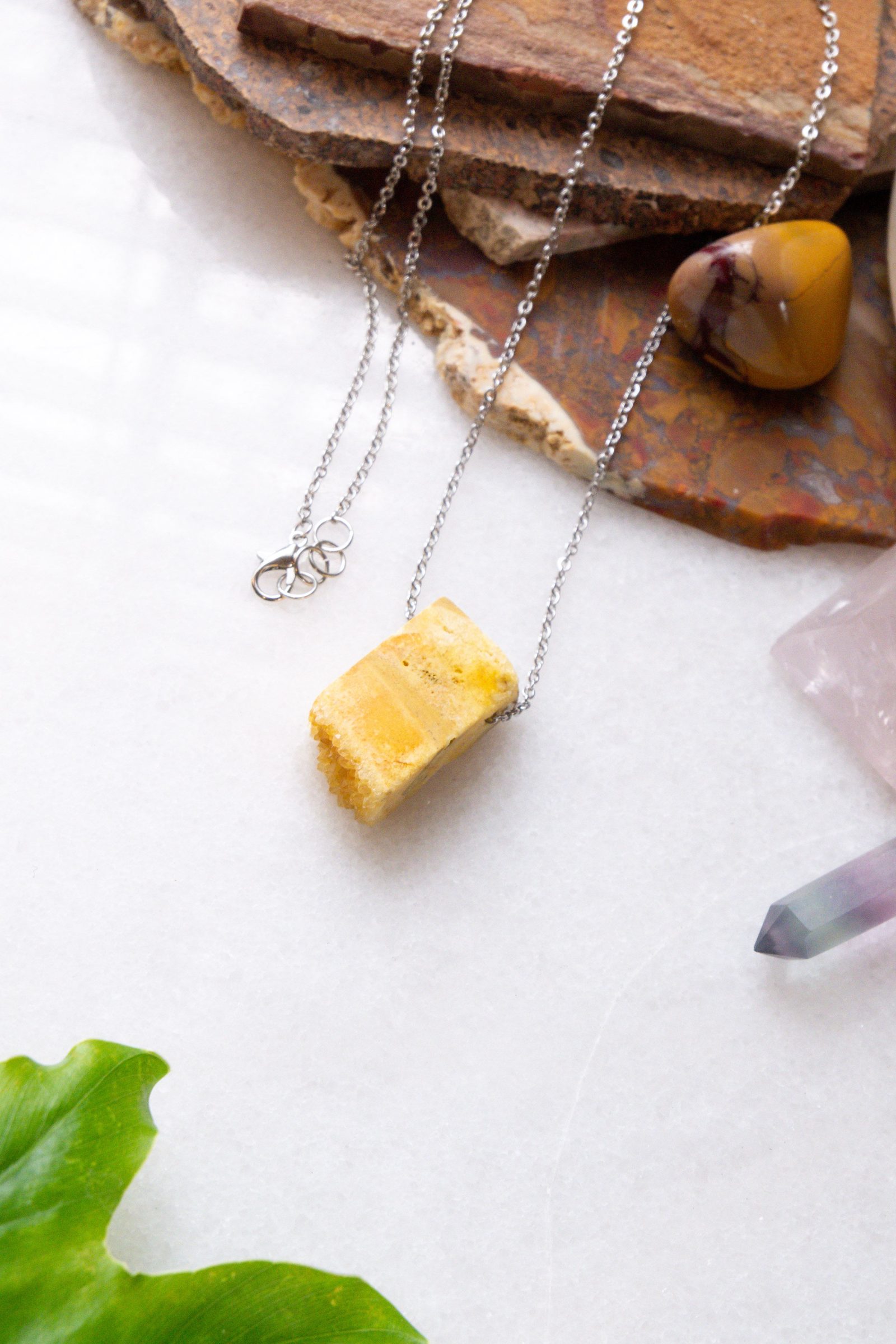 Citrine necklace