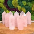 Rose Quartz Crystal Towers