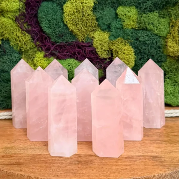 Rose Quartz Crystal Towers Rose Quartz Crystal Towers