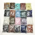 3-5mm Natural Gemstone Rose Quartz Crafts Tumbled Bulk Crystal Healing Stone Chips Gravel Wholesale Home Fish Tank Decoration