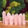 Rose Quartz Crystal Towers